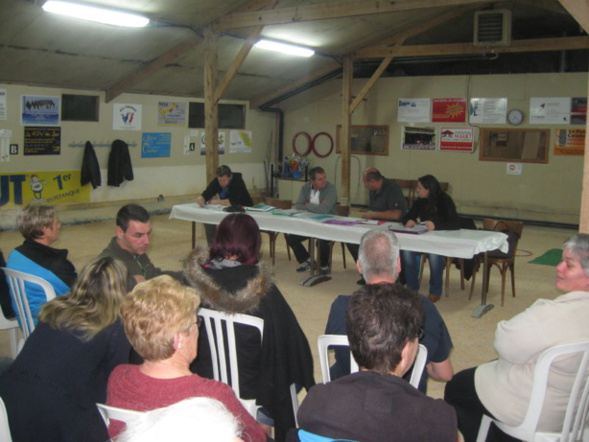 Assemblée générale du club.