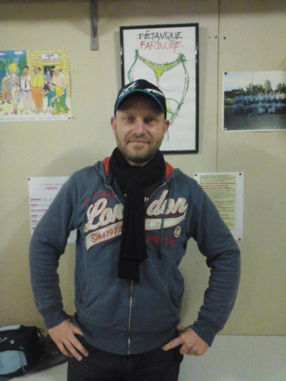 Yann SAUVAGE, nouveau licencié 2016 Yann SAUVAGE, nouveau licencié 2016