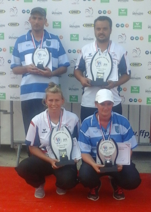 Résultat championnat de France doublette mixte. Résultat championnat de France doublette mixte.