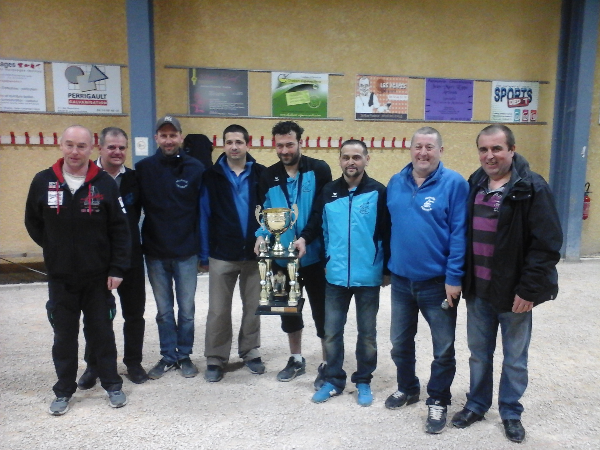 Les vainqueurs, les finalistes et les 4 présidents