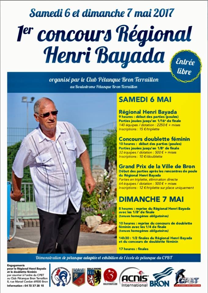 1er REGIONAL Henri BAYADA