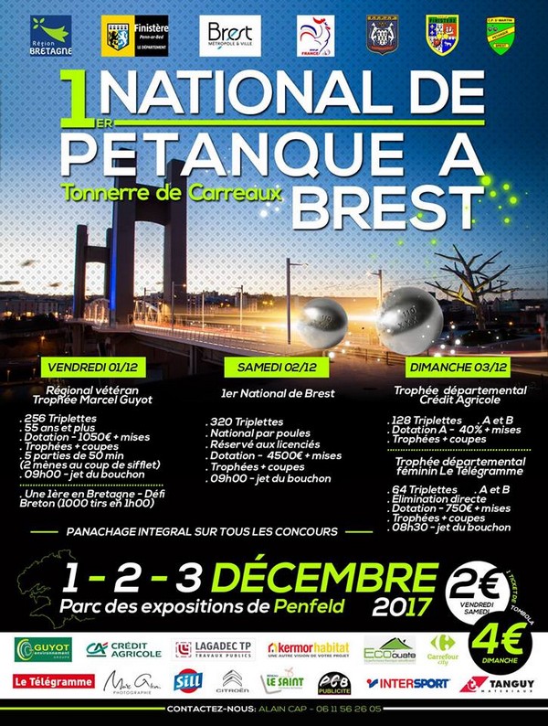 1er NATIONAL de BREST. 1er NATIONAL de BREST.