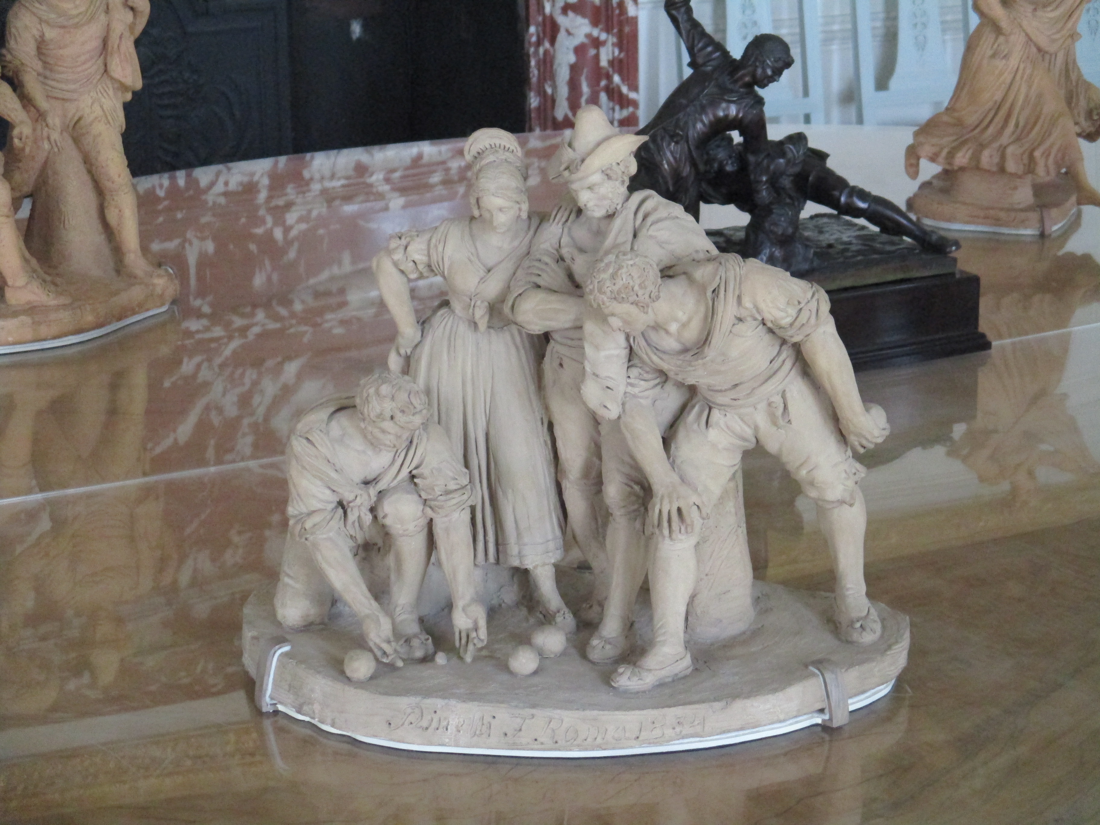 On jouait à la pétanque en 1834 !!!!!!!!!! On jouait à la pétanque en 1834 !!!!!!!!!!