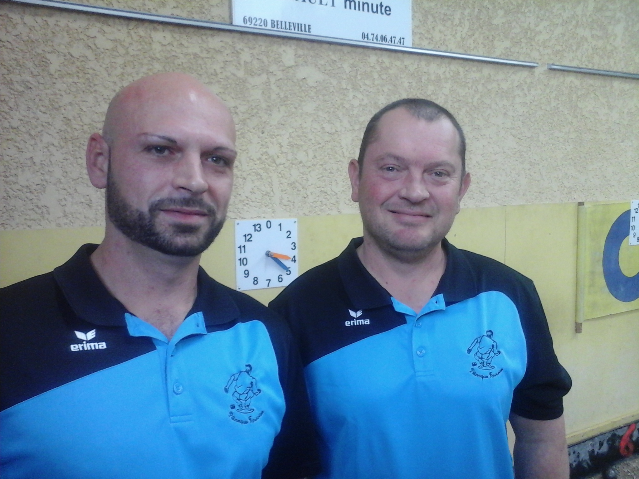 Fabien et David les qualifiés du jour Fabien et David les qualifiés du jour