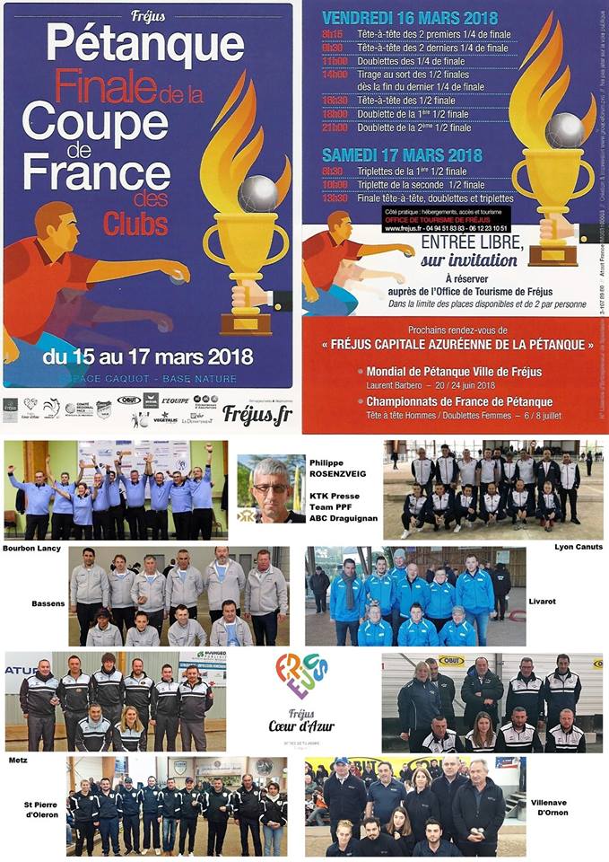 Finale de la coupe de France 2017/2018.