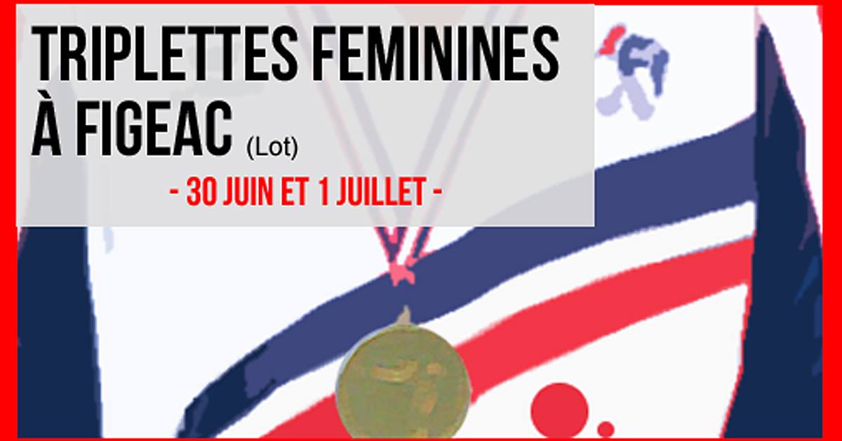 Championnat de France triplette féminines.