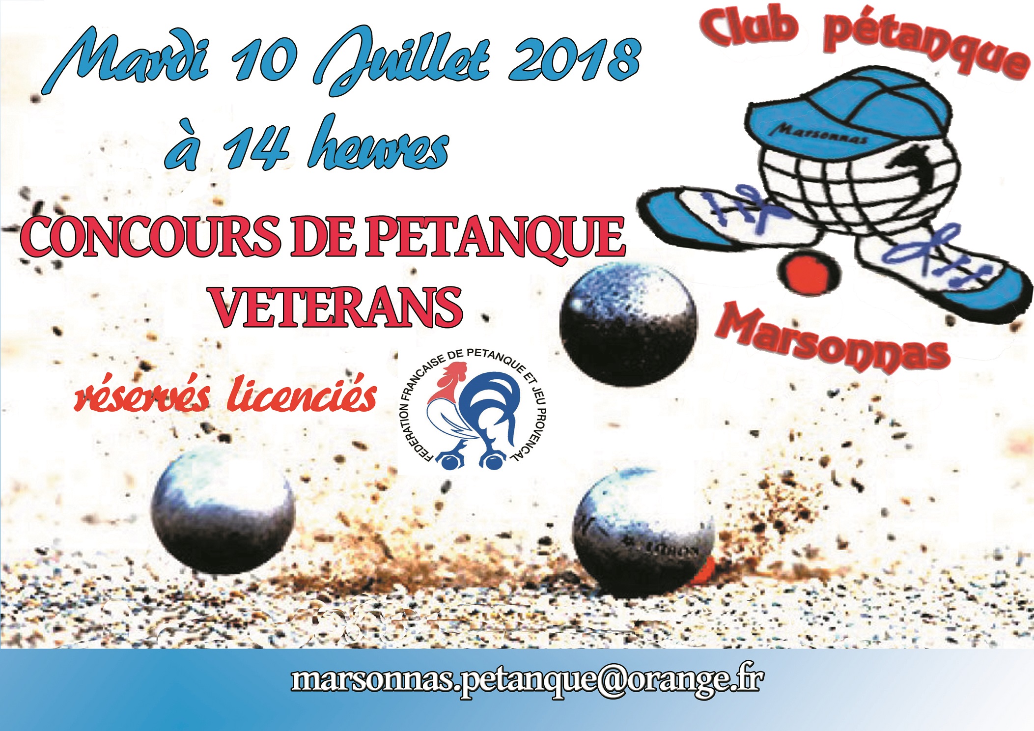 Concours vétérans à MARSONNAS.
