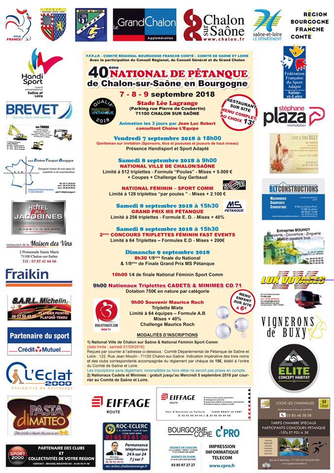 40ème anniversaire à CHALON SUR SAONE.