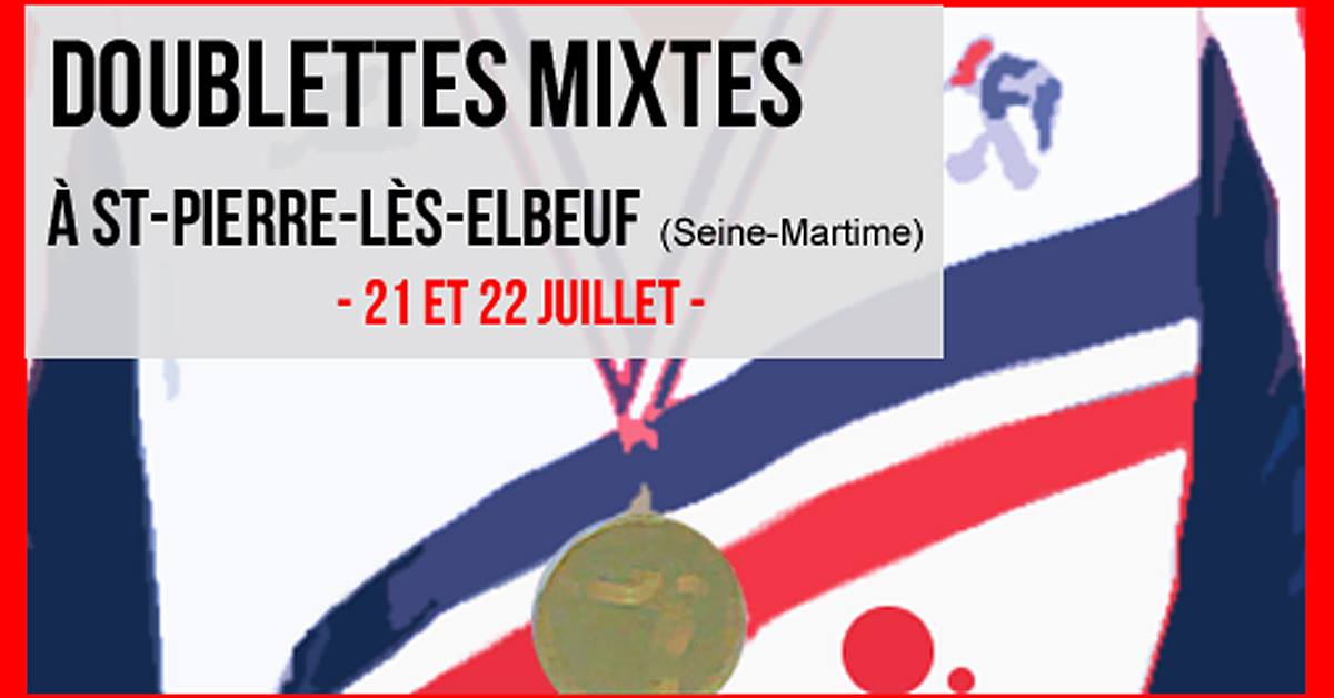 Championnat de France doublette mixte.