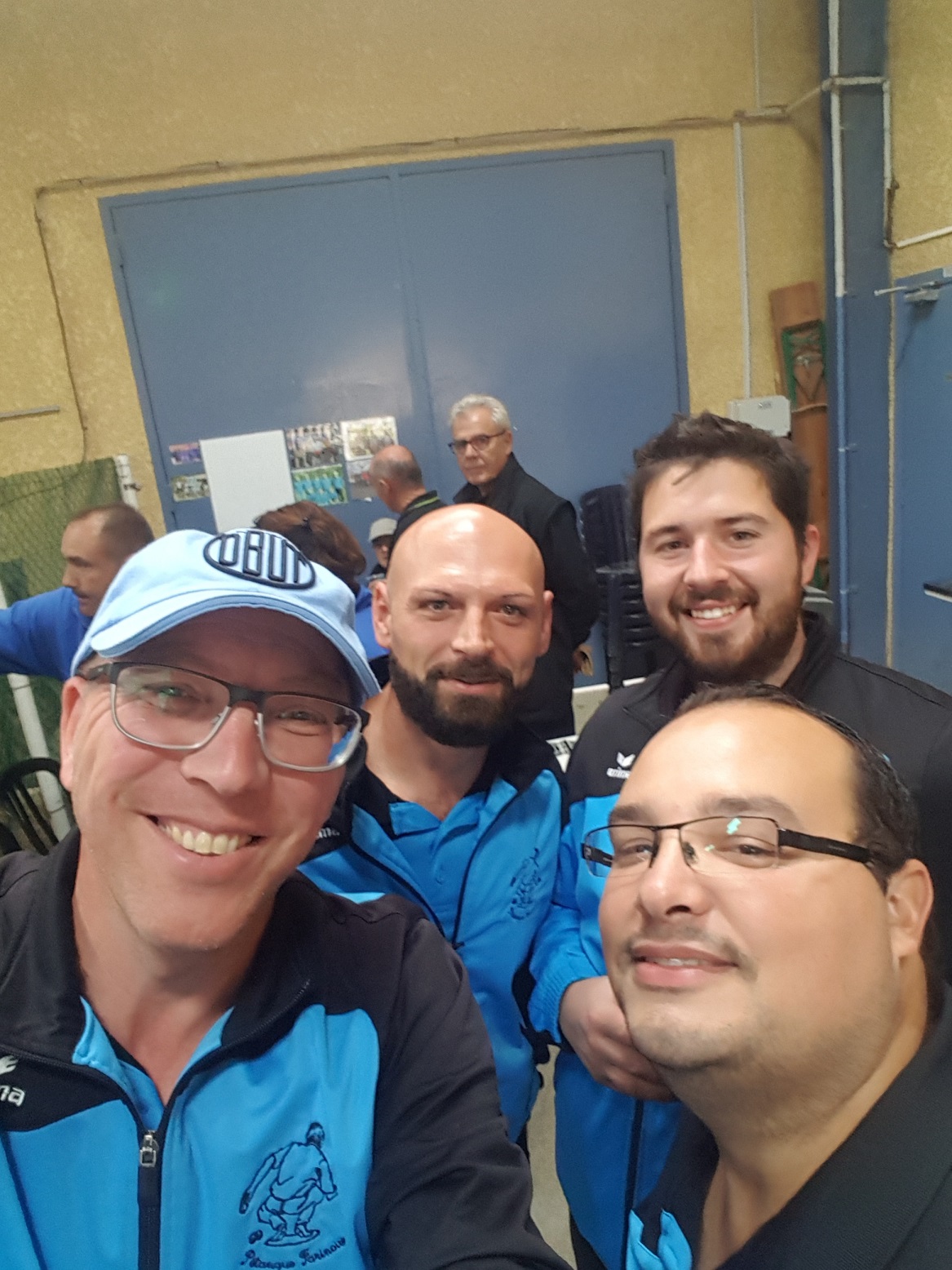 Les 4 premiers qualifiés farinois . T inquiète Riquet, ton tour viendra :-) :-) :-)