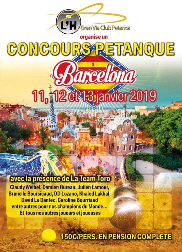 Escapade en janvier à BARCELONE.