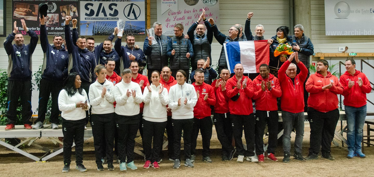 Vainqueurs du championnat national des clubs 2018.
