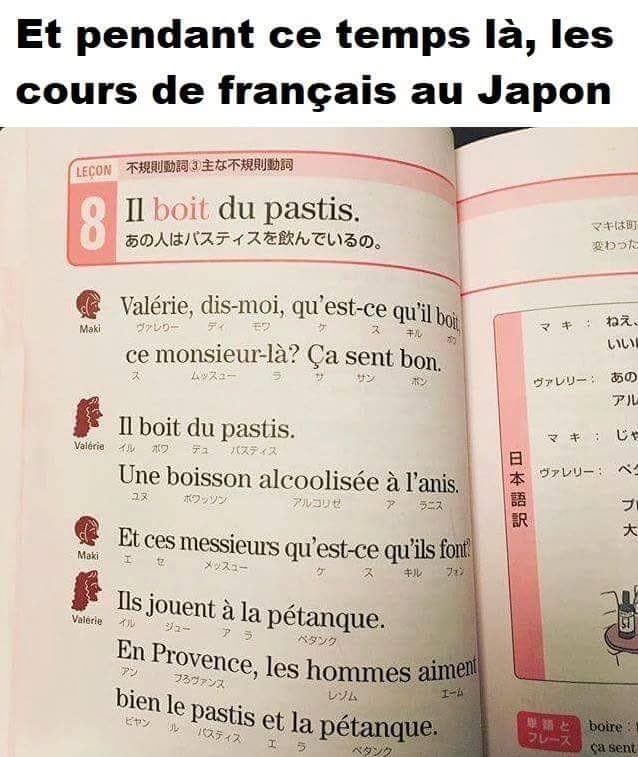 Cours de français au JAPON !!!!!!!!!!!!!