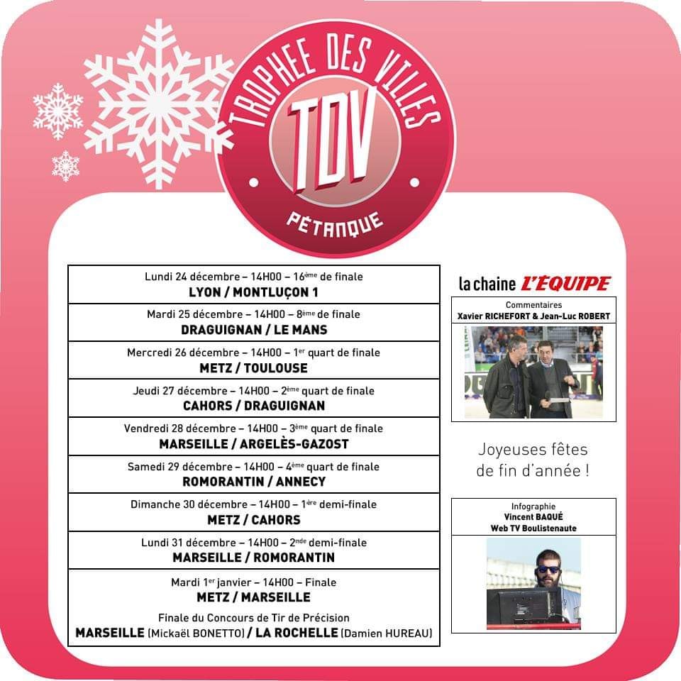 Le trophée des villes 2018 sur l'EQUIPE TV. Le trophée des villes 2018 sur l'EQUIPE TV.