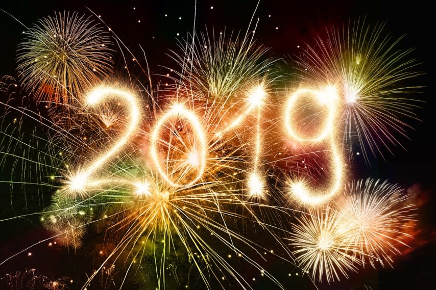 BONNE ANNEE 2019.