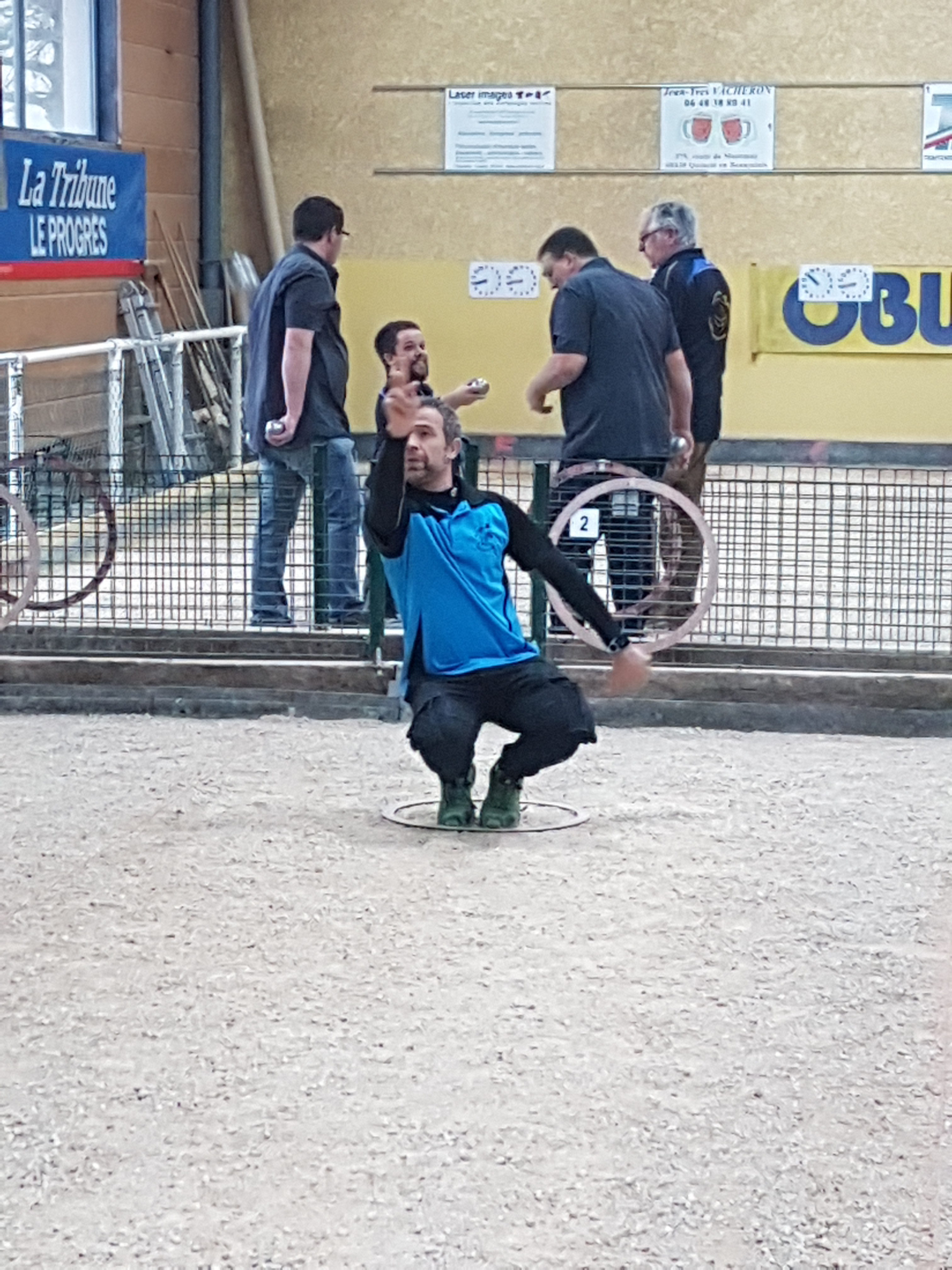 Un tireur qui s'est pointé