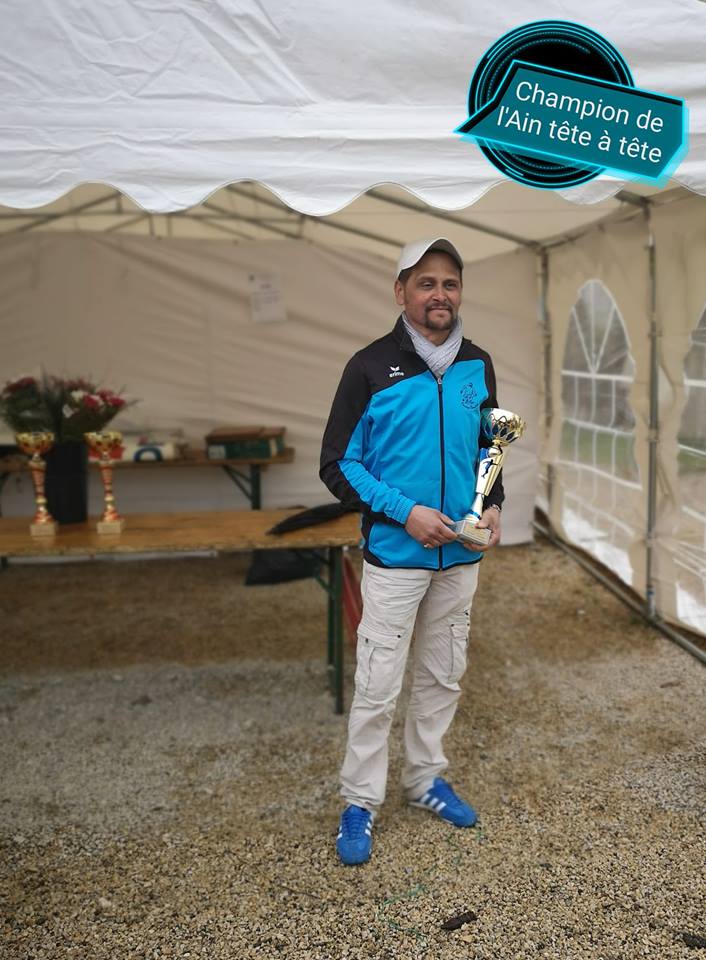 Résultat championnat de l'Ain individuel masculin et doublette féminin. Résultat championnat de l'Ain individuel masculin et doublette féminin.