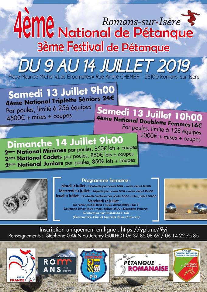 4ème NATIONAL de ROMANS. 4ème NATIONAL de ROMANS.