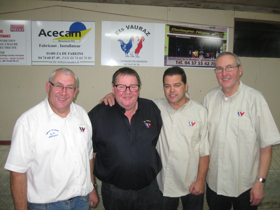 la triplette VAURAZ et son responsable MR VAURAZ la triplette VAURAZ et son responsable MR VAURAZ