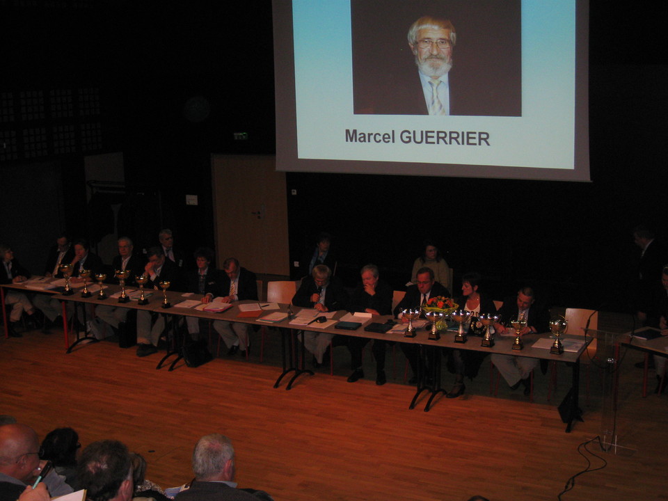 les membres du comité à la tribune officielle les membres du comité à la tribune officielle