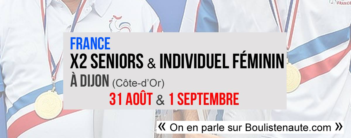 En lien ci dessous les engagés pour le doublette masculin et l'individuel féminin En lien ci dessous les engagés pour le doublette masculin et l'individuel féminin