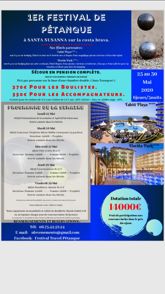 Festival en ESPAGNE . Festival en ESPAGNE .