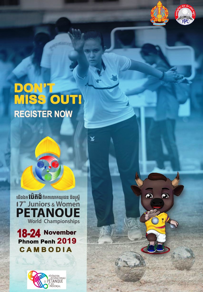 Championnat du monde triplette jeunes et féminines.