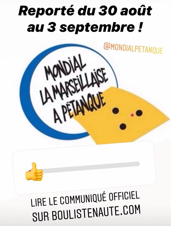 Report de  La Marseillaise.