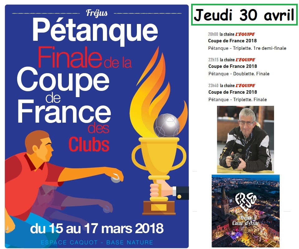 Rediffusion de la finale de la coupe de France des clubs 2018.