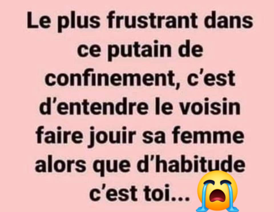 Les perles du net sur le confinement  n°49
