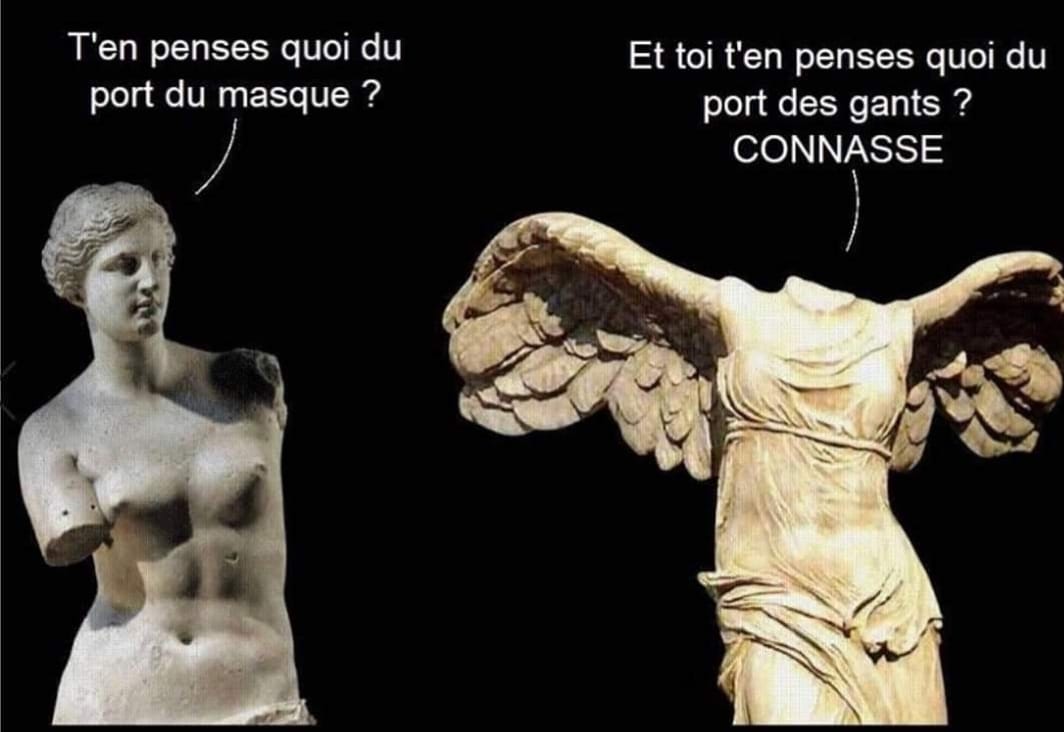 Et pendant ce temps, au musée du Louvre ...