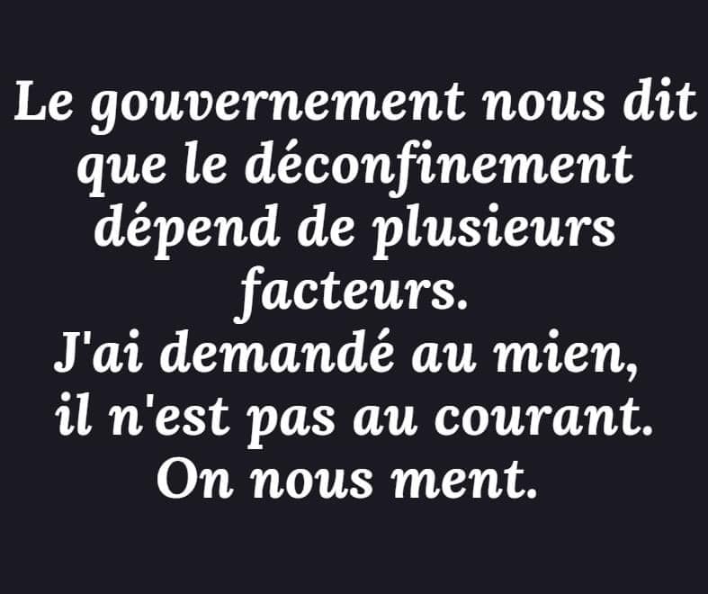 Les perles du net sur le confinement  n°85