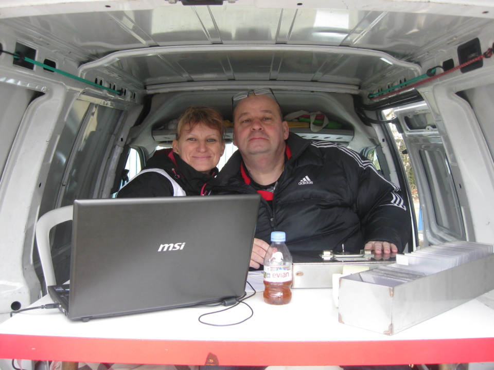 Pour une première et supervisés par FLO, Christine et Fred ont assuré à la table de marque.