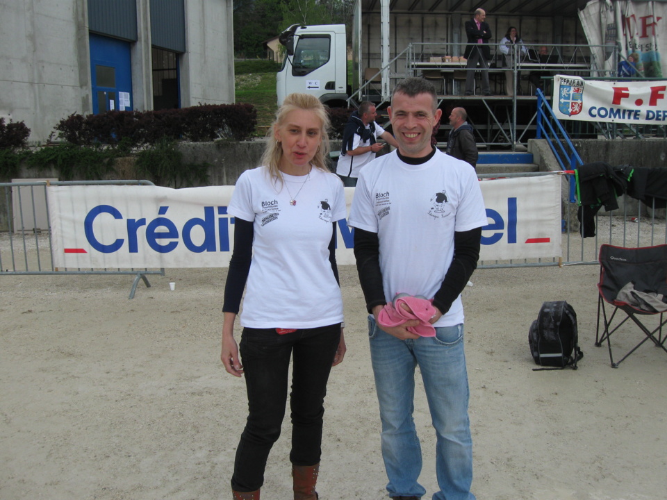 Résultats championnat de l'Ain doublette mixte. Résultats championnat de l'Ain doublette mixte.