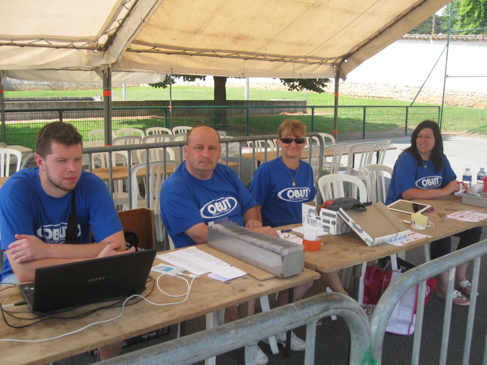 Flo, Fred, Christine et Séverine, un quatuor en or dans l'organisation.