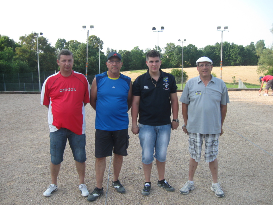 1ère 1/2 finale DELAZZER / GUINET contre BORGEAIS / BORGEAIS
