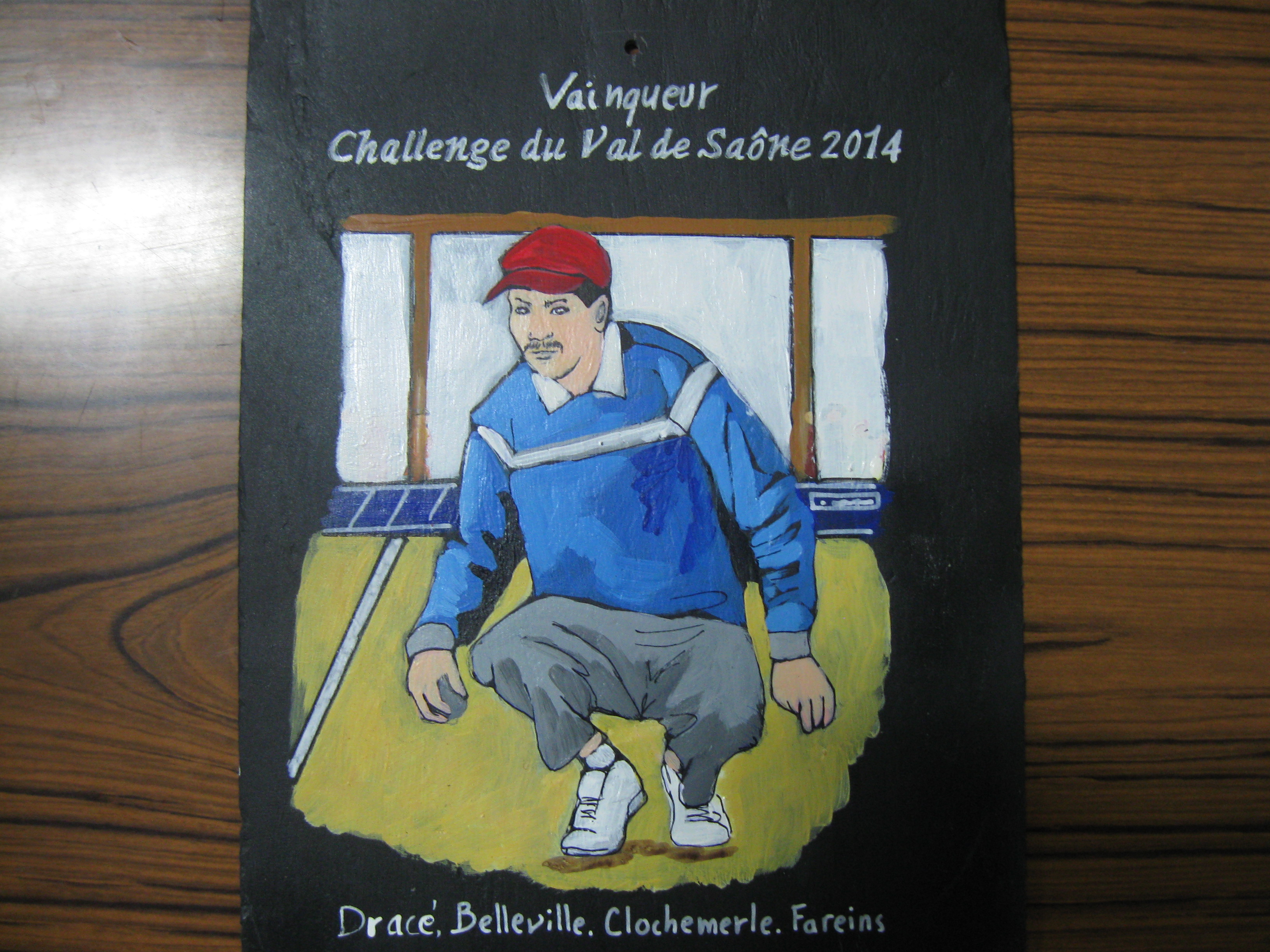 les trophées pour les vainqueurs offerts par DRACE les trophées pour les vainqueurs offerts par DRACE