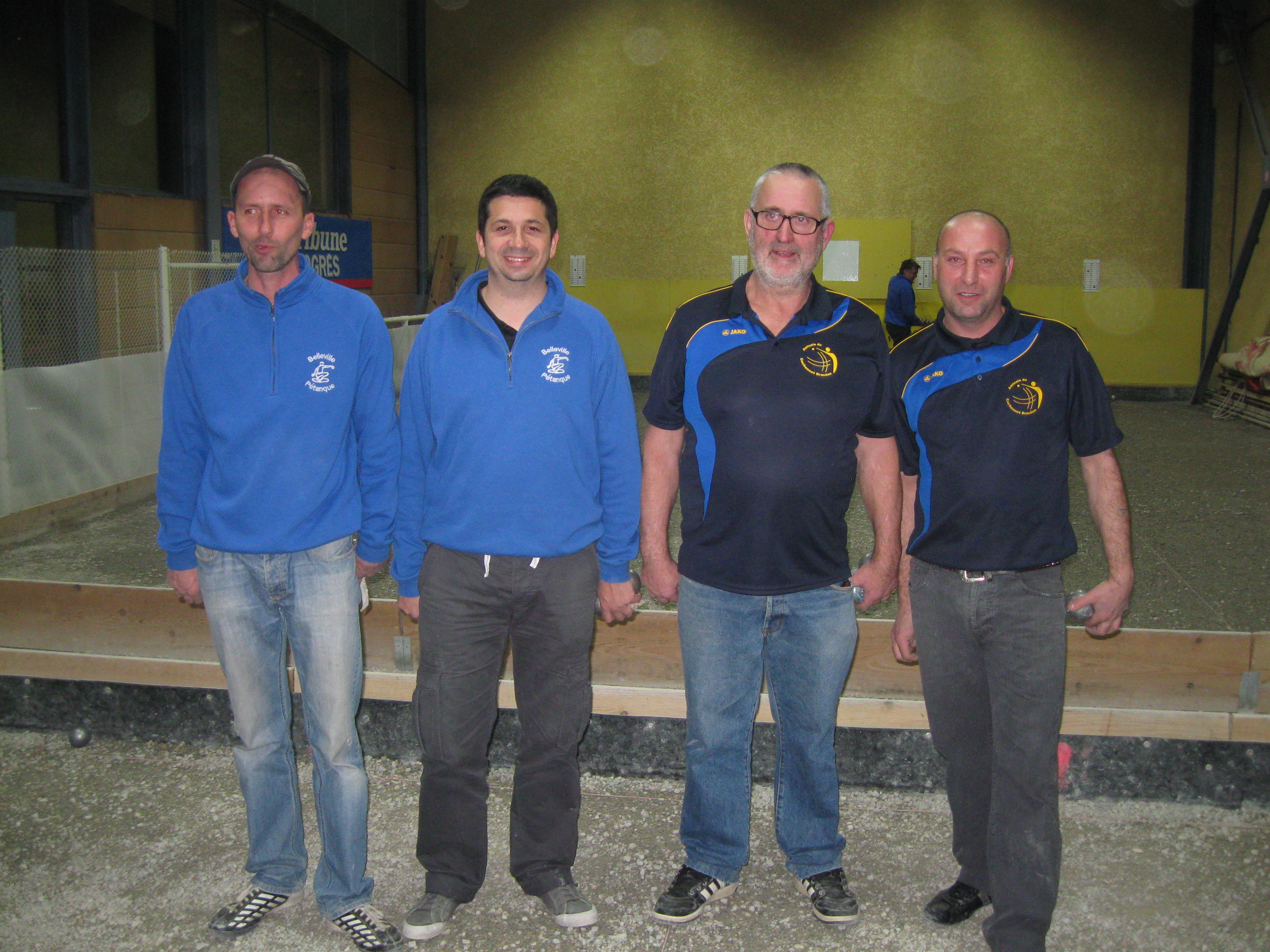 les 2 doublettes de la finale les 2 doublettes de la finale