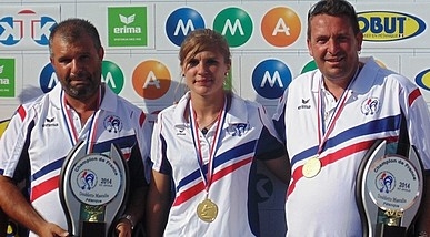 Résultats championnat de France Doublette M. et individuel F.