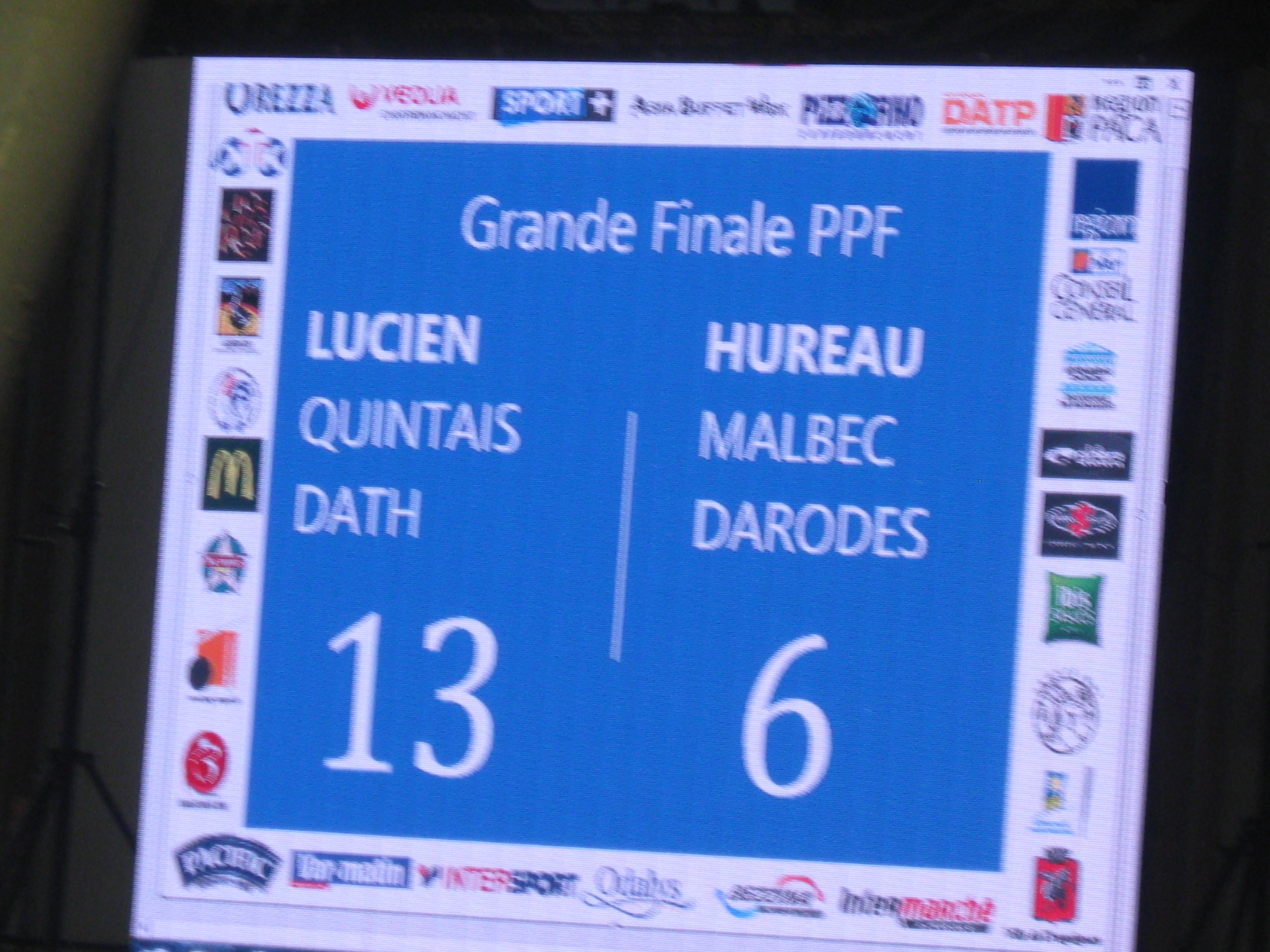3ème et dernière journée finale circuit PPF.