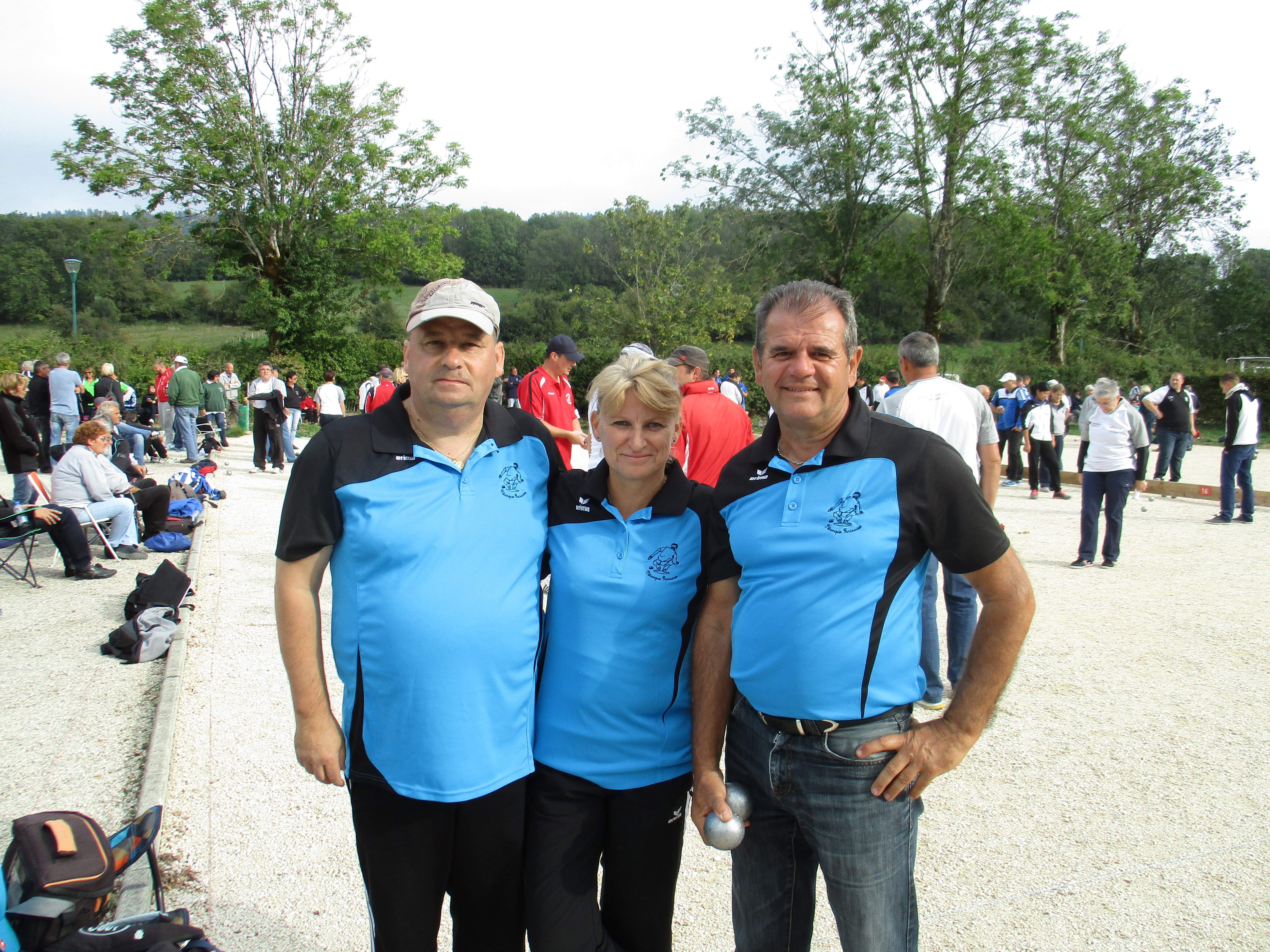 Résultat championnat de l'Ain triplette mixte.