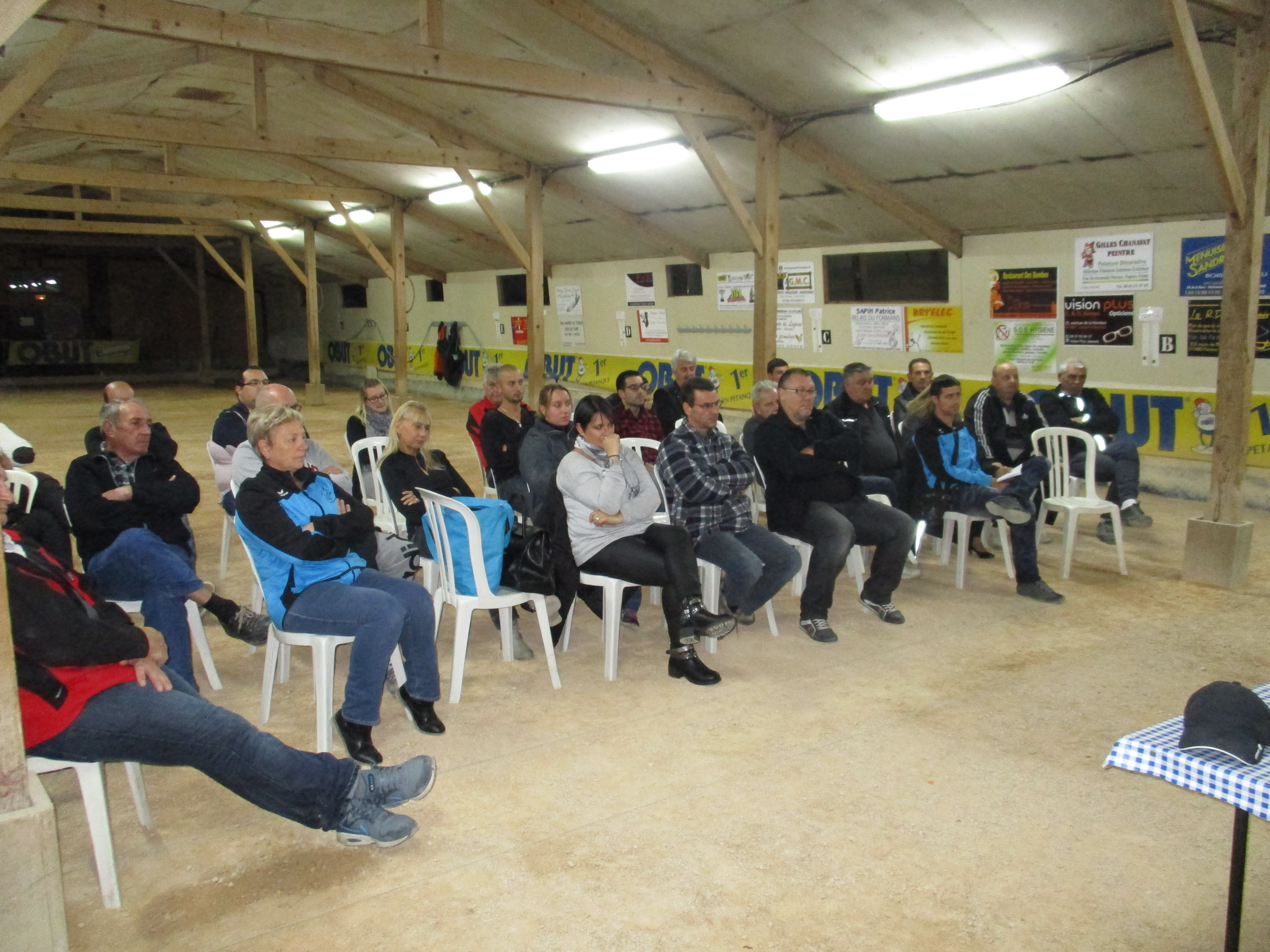 Assemblée générale du club. Assemblée générale du club.
