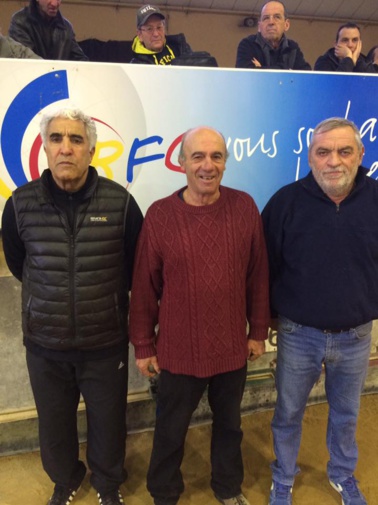 Bachir, Emile et Patrick, les vainqueurs