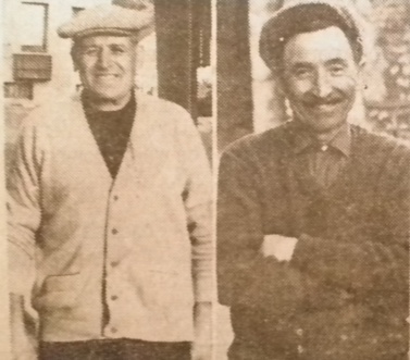 Fernand ALBARACINE (à gauche), Joseph COMBAL (à droite)