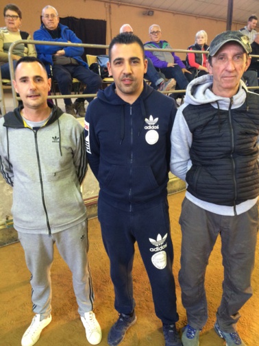 Thierry GUIRAL, Anthony KERFAH, BERGAMINI Raymond Thierry GUIRAL, Anthony KERFAH, BERGAMINI Raymond