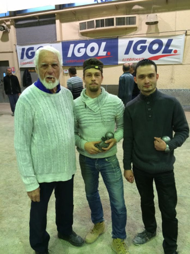 Roland REVIL, Mickael PANZA etLucas BONNENFANT Roland REVIL, Mickael PANZA etLucas BONNENFANT