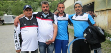 Les champions 2016 Sébastien et Mickael