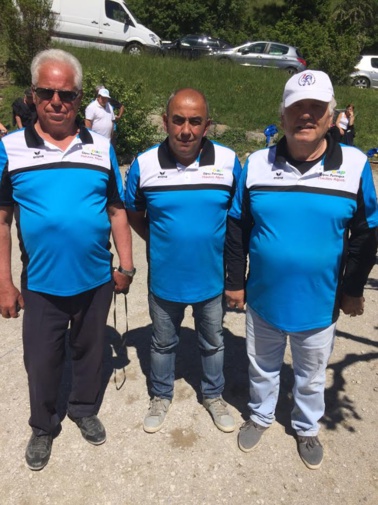 Calogero BARBERA, Jean-jacque ARSAC et Tony SALDO Calogero BARBERA, Jean-jacque ARSAC et Tony SALDO