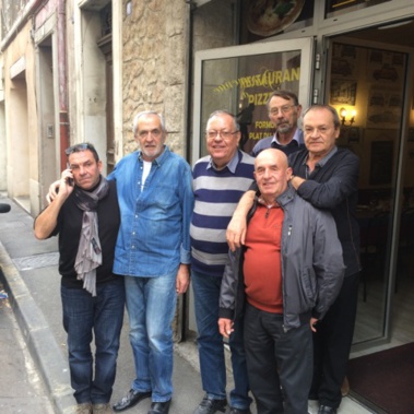 Bruno GOLE, Michel DESBOIS, Jean PROVENSAL, Alain AUBERT, Georges VENTRE et Joseph CANTARELLI
