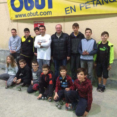 L'école de pétanque du SAMEDI 25 NOVEMBRE 2018 L'école de pétanque du SAMEDI 25 NOVEMBRE 2018